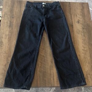 Classic Girls Low Rise Black Jeans